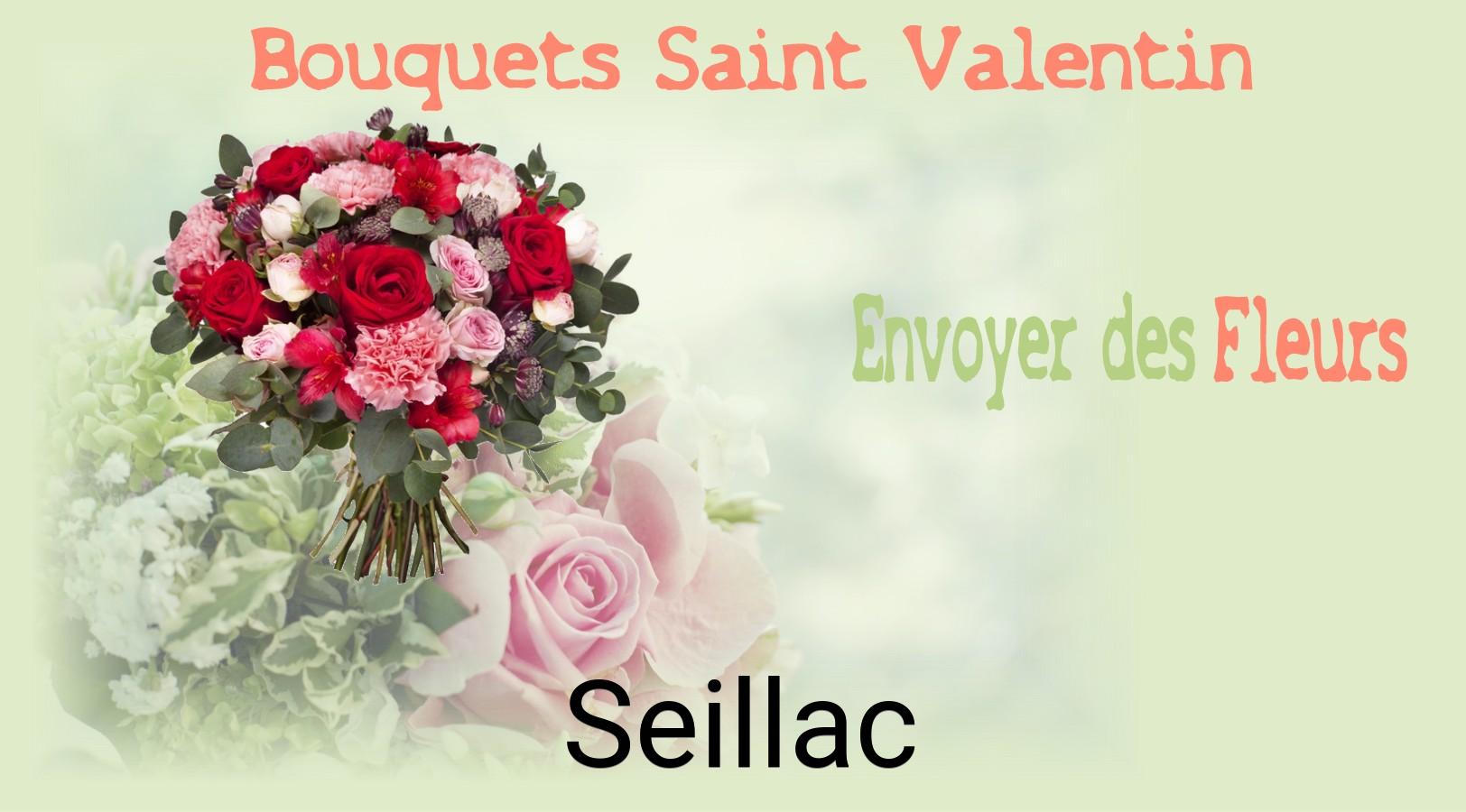 Roses de Saint-Valentin livrées à Seillac